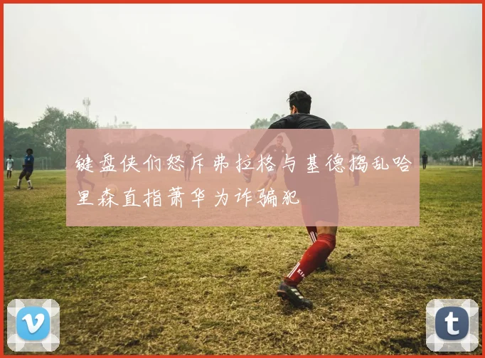 键盘侠们怒斥弗拉格与基德捣乱哈里森直指萧华为诈骗犯